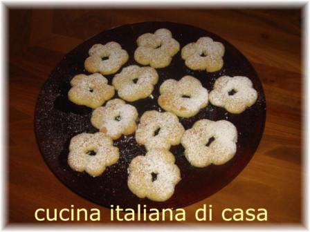 galletas tipicas de cocina italiana: canestrelli