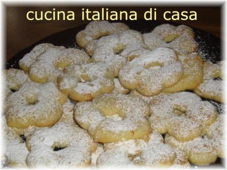 galletas tipicas de cocina italiana: canestrelli