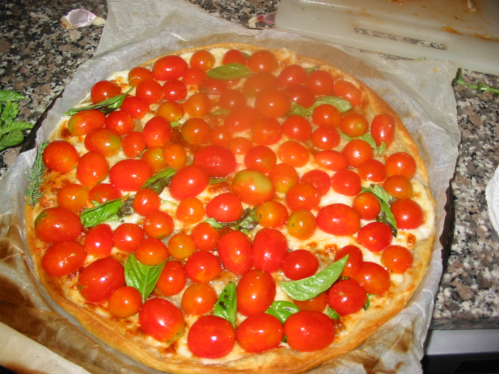 torta de tomates